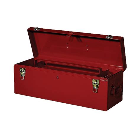 international tool storage 26-in red steel lockable tool box|home depot tool boxes canada.